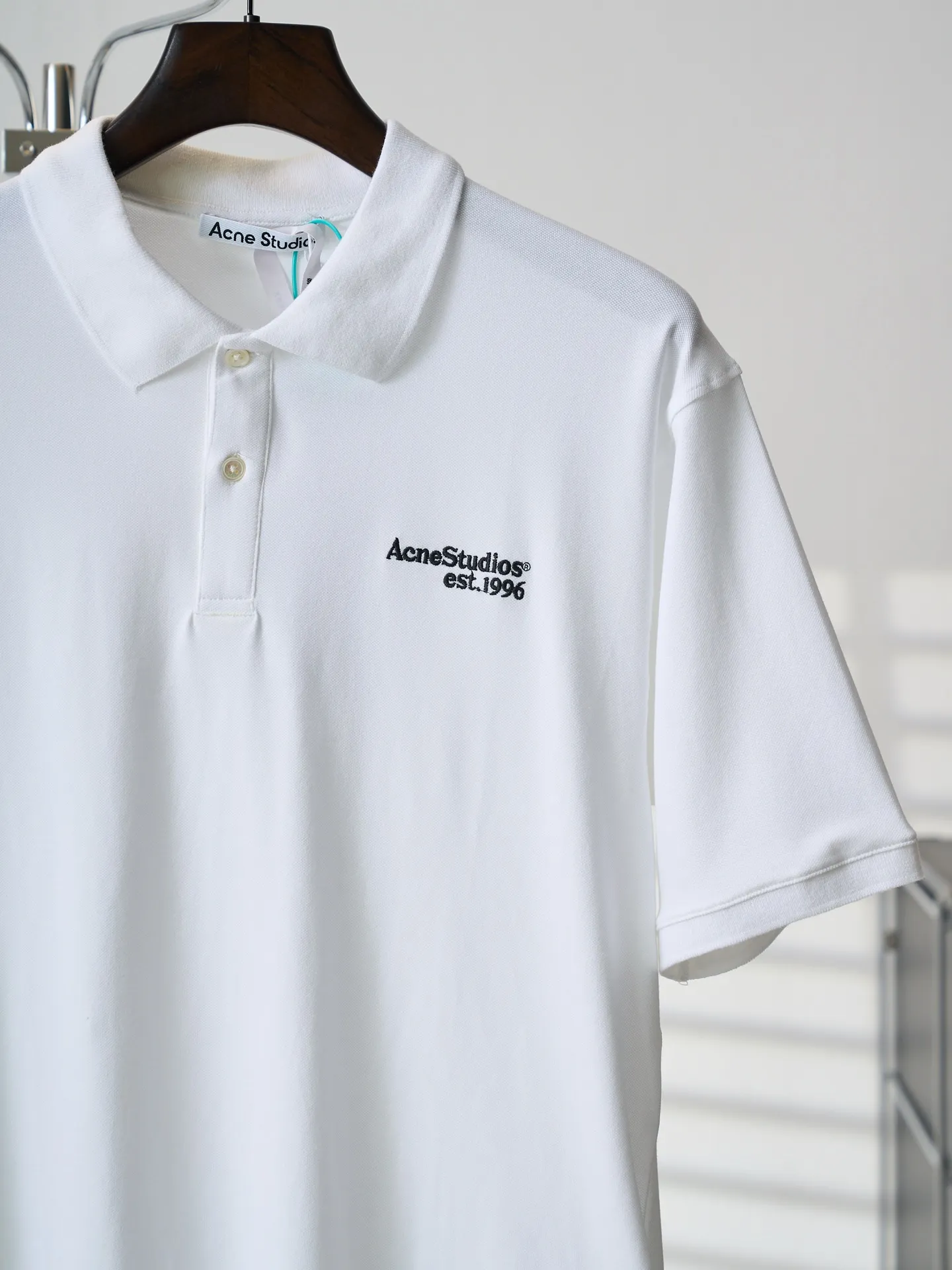 【 】ACNE STUDIOS POLO 【In Stock】S M L XL Authentic 3800 ， ，1*1 ， ， ， 1：1 ， 1：1 ，